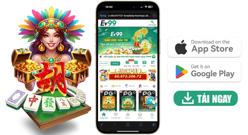 Hình ảnh bàn chơi casino với các quân bài và chip